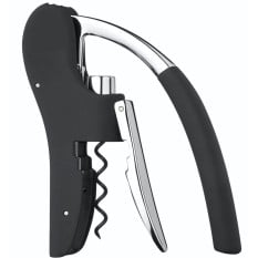 BarCraft Lever-Arm Power Arc Corkscrew, Foil Cutter Worm