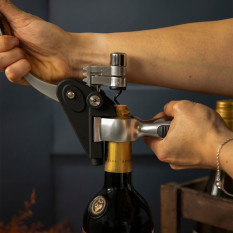 BarCraft Lever-Arm Corkscrew Set