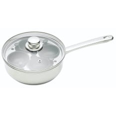 KitchenCraft Stainless Steel Four Hole Egg Poacher 20.5cm/8"