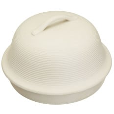 KitchenCraft Stoneware Bread Baking Cloche Round 30 x 19cm/ 11.8" x 7.4"