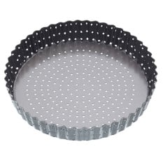 MasterClass Crusty Bake Fluted Round Flan/Quiche Tin 25 x 3cm/9.8" x 1.1"