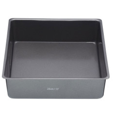 MasterClass Non-Stick Loose Base Cake Pan Square 25cm/10"