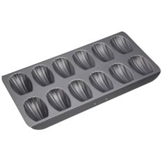 MasterClass Non-Stick Twelve Hole Madeleine Pan 40 x 20cm/ 15.7" x 7.8"