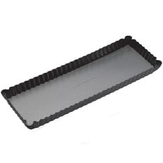 MasterClass Non-Stick Fluted Rect Flan Tin 36 x 13 x 2.5cm/14" x 5" x 1"