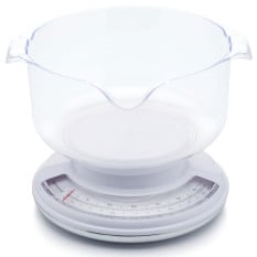KitchenCraft Mechanical Add'n'weigh 3kg Scales with Bowl