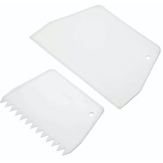 KitchenCraft Sweetly Does It Two Piece Icing Scraper Set