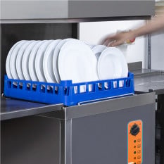 Kingfisher Pass Through Dishwasher 500mm Basket Deluxe