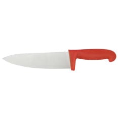 Red Colour Coded Chefs Knife 20cm