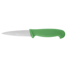 Green Colour Coded Paring Knife 8cm