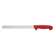 Red Colour Coded Slicer Knife 25cm
