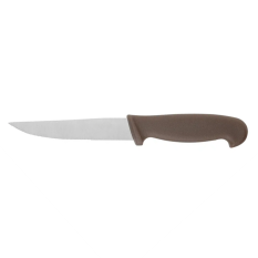 Brown Colour Coded Vegetable Knife 9.5cm