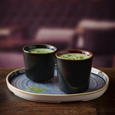 Churchill Nourish Tokyo Black Unhandled Cup 340ml/12oz (Pack of 12)