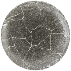 Churchill Studio Prints Kintsugi Reverse Quartz Coupe Plate 21.7cm/8.5" (Pack of 12)