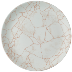 Churchill Studio Prints Kintsugi Coral Evolve Coupe Plate 28cm/11.25" (Pack of 12)