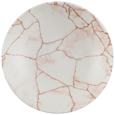 Churchill Studio Prints Kintsugi Coral Evolve Coupe Bowl 18.2cm/7.25" 426ml/15oz (Pack of 12)