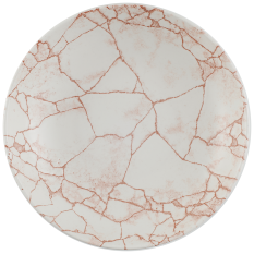 Churchill Studio Prints Kintsugi Coral Evolve Coupe Bowl 24.8cm/9.75" 1.14L/40oz (Pack of 12)