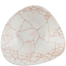 Churchill Studio Prints Kintsugi Coral Lotus Bowl 18.5cm/7" 370ml/13oz (Pack of 12)