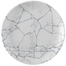 Churchill Studio Prints Kintsugi Pearl Grey Evolve Coupe Plate 21.7cm/8.67" (Pack of 12)