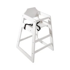 Bolero Wooden Highchair Antique White