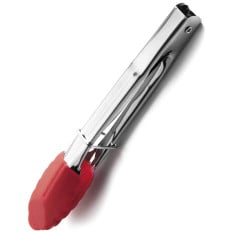 Lacor Red Silicone Tongs 18cm
