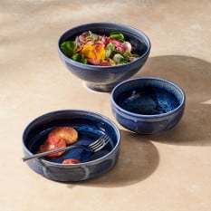 Steelite Aurora Vesuvius Lapis Round Stacking Tray 20cm/8" (Pack of 12)