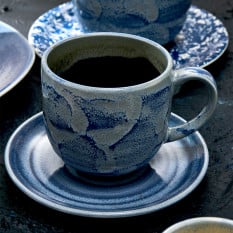 Steelite Aurora Vesuvius Lapis City Mug 115ml/4oz (Pack of 12)