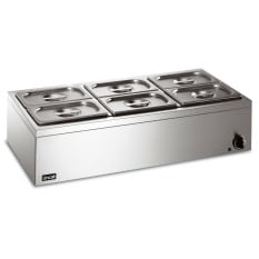 Lincat LBM3W Lynx 400 Wet or Dry Bain Marie (6 x 1/4 GN)