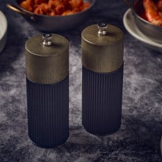 GenWare Camden Black Salt/Pepper Grinder 15cm (Pack of 6)