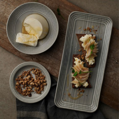 Dudson Harvest Norse Grey Deep Coupe Plate 28.1cm/11" (Pack of 12)