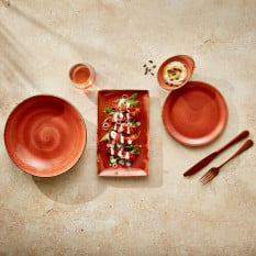 Steelite Craft Terracotta Coupe Plate 25cm/10" (Pack of 24)