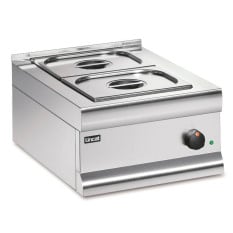 Lincat BM4A Silverlink 600 Bain Marie Dry Heat + 2x 1/2 GN 150mm Pans