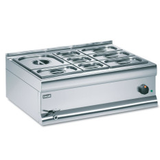 Lincat BM7AW Silverlink 600 Bain Marie Wet Heat 3x 1/6GN + 4x 1/4GN + 1x 1/2GN