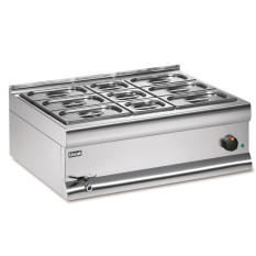 Lincat BM7CW Silverlink 600 Bain Marie Wet Heat 3x 1/6GN + 6x 1/4GN