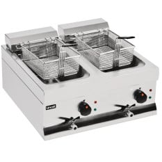 Lincat DF66 Silverlink 5600 Countertop Twin Tank Electric Deep Fat Fryer 2 x 9 Litre