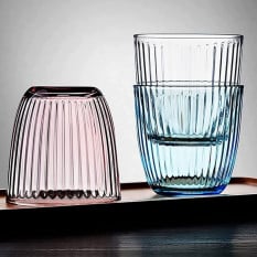Bormioli Rocco Line Lilac Rose Water Glasses 290ml/10oz (Pack of 12)