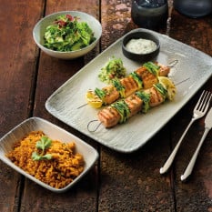 Academy Fusion Linear Rectangular Platter 27 x 20cm (Pack of 6)