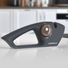 Knife Sharpener Professional 5-Stage Adjustable Sharpener for Kitchen Knives Serrated Knives & Scissors