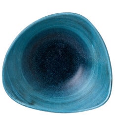 Churchill Stonecast Aqueous Lagoon Lotus Bowl 9 Ich (Pack of 12)