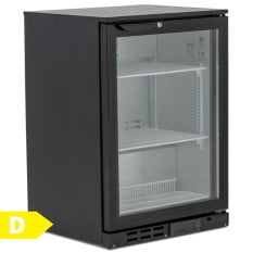 Blizzard Low Height Bottle Cooler 120L 1 Door (Hinged)