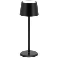 GenWare Monte Carlo LED Cordless Table Lamp Black 22cm/8.7"