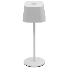 GenWare Malta LED Cordless Table Lamp White 22cm