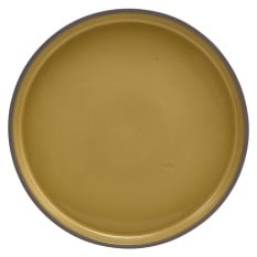 Kava Porcelain Yellow Presentation Plate 20cm/8" (Pack of 6)