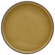 Kava Porcelain Yellow Presentation Plate 25cm/10" (Pack of 6)