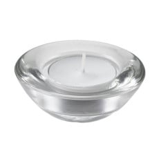 Glass Tealight Holder 75mm