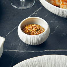 Incise Porcelain Lucine Ramekin 100ml/ 3.5oz (Pack of 12)