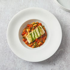 Incise Porcelain Lustre Pasta Dish 28cm/11" (Pack of 6)