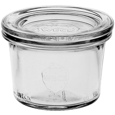 Weck Glass Mould Reserving Jar 80ml 3oz (Pack of 12)