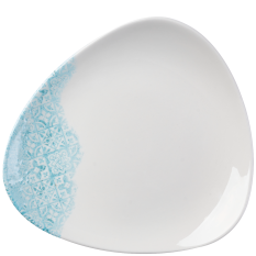 Churchill Med Tiles Accent Aquamarine Lotus Plate 19.2cm/7.75" (Pack of 12)