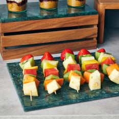 GenWare Green Marble Platter 32 x 26cm/12.6 x 10.24"
