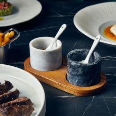 Marble Salt & Pepper Pot Set
